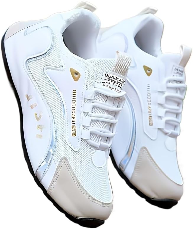 

Мужские кроссовки с сеткой, дышащая, для путешествий, модная и универсальная, спортивная и повседневная мужская обувь Hhhchpm, белый