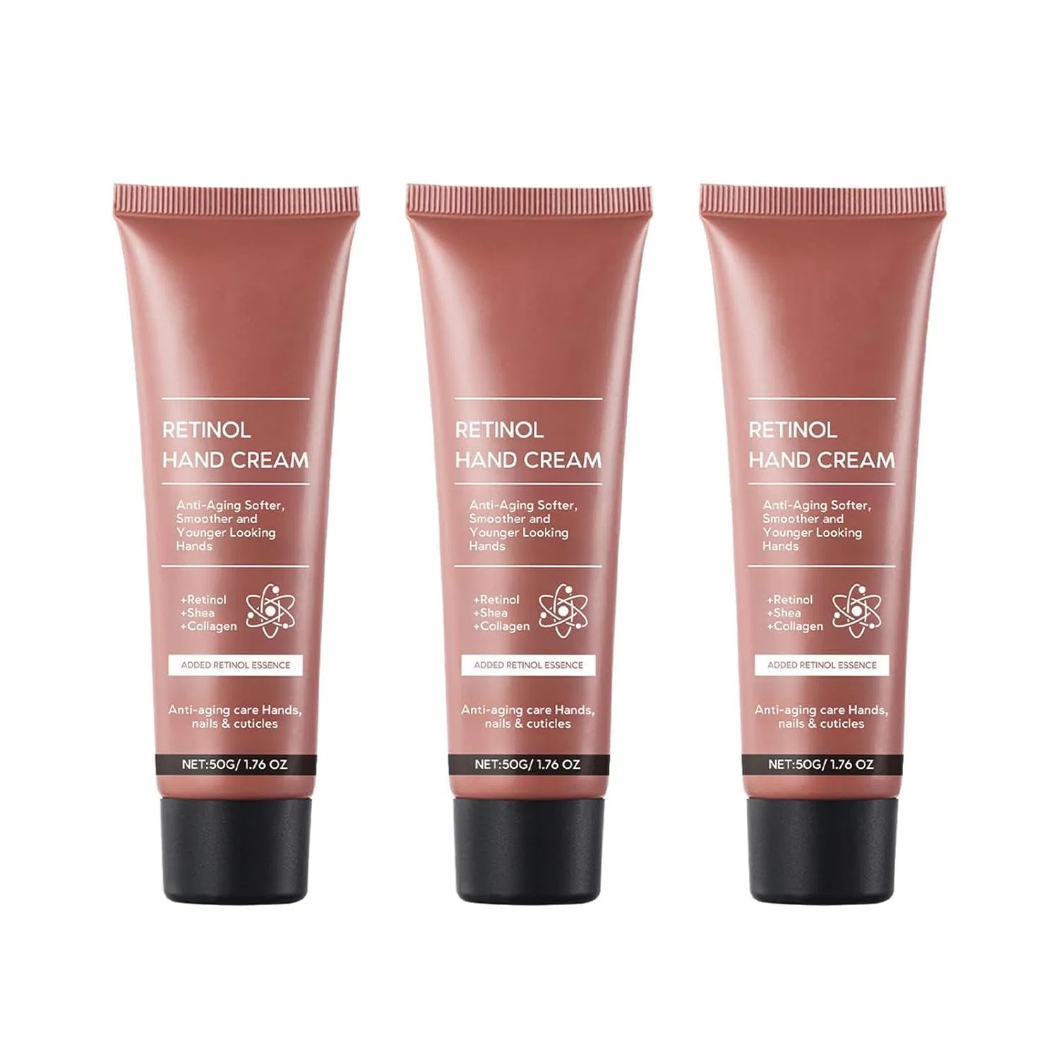 Антивозрастной крем для рук с ретинолом 50 г (3 шт.) Generisch, 3Pc