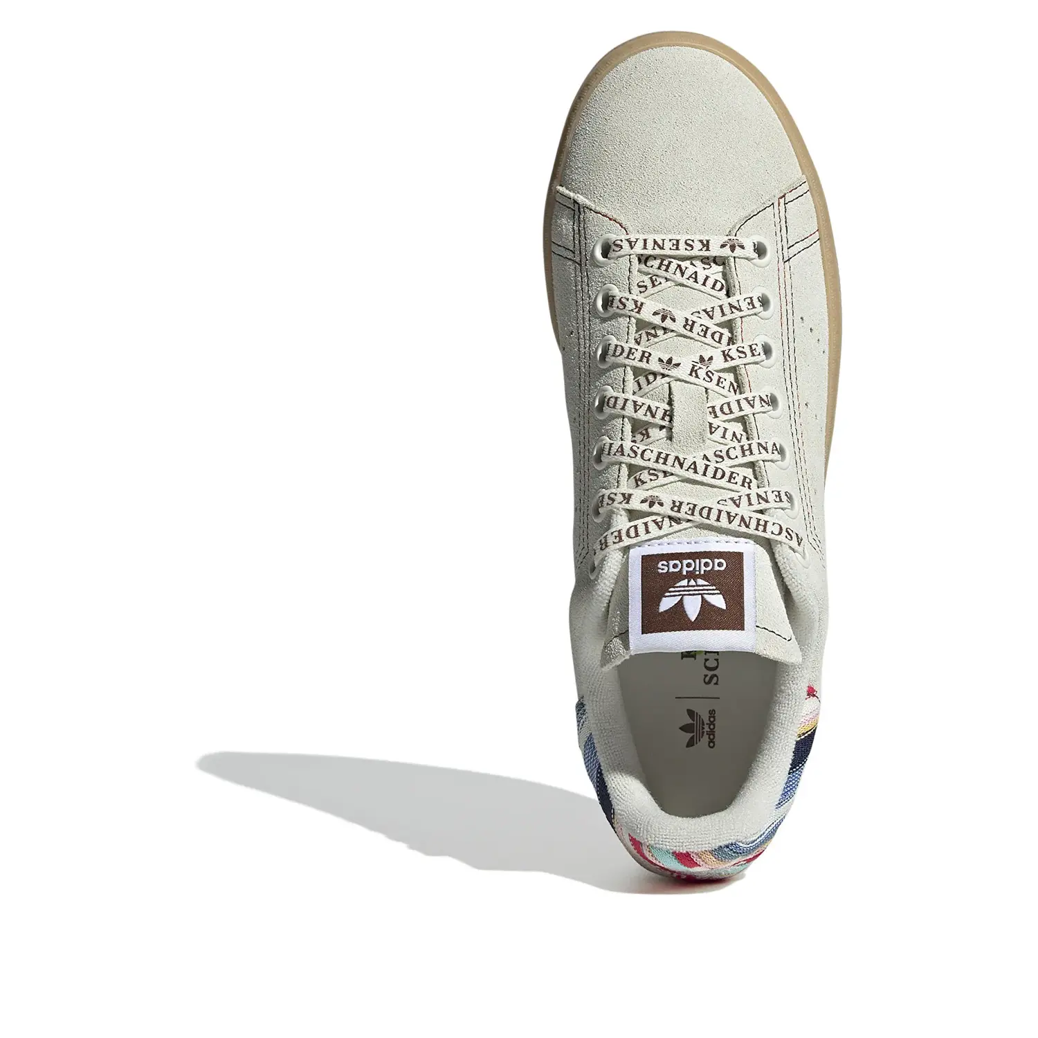 Кроссовки (WMNS) adidas x kseniaschnaider Stan Smith 'Ivory Bliss Pink Gum' — фото 2