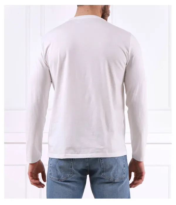 Лонгслив relaxed fit Polo Ralph Lauren, белый — фото 4