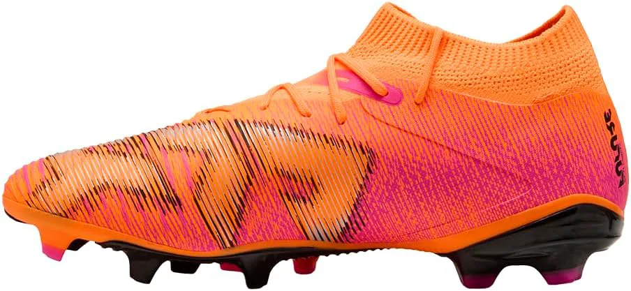 Футбольные бутсы Puma Men's Future 8 Match для твердого и искусственного покрытия, черный — фото 4