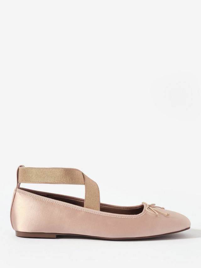 Балетки Kallie на тонких ремешках Mint Velvet, Light Pink