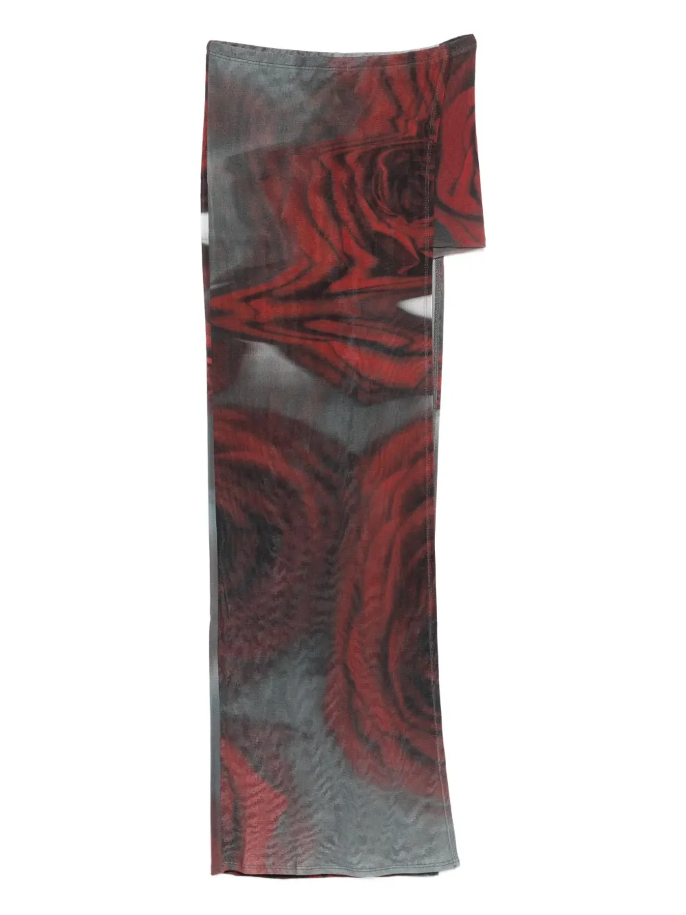

Юбка-шорты Blurry Roses Jean Paul Gaultier, красный