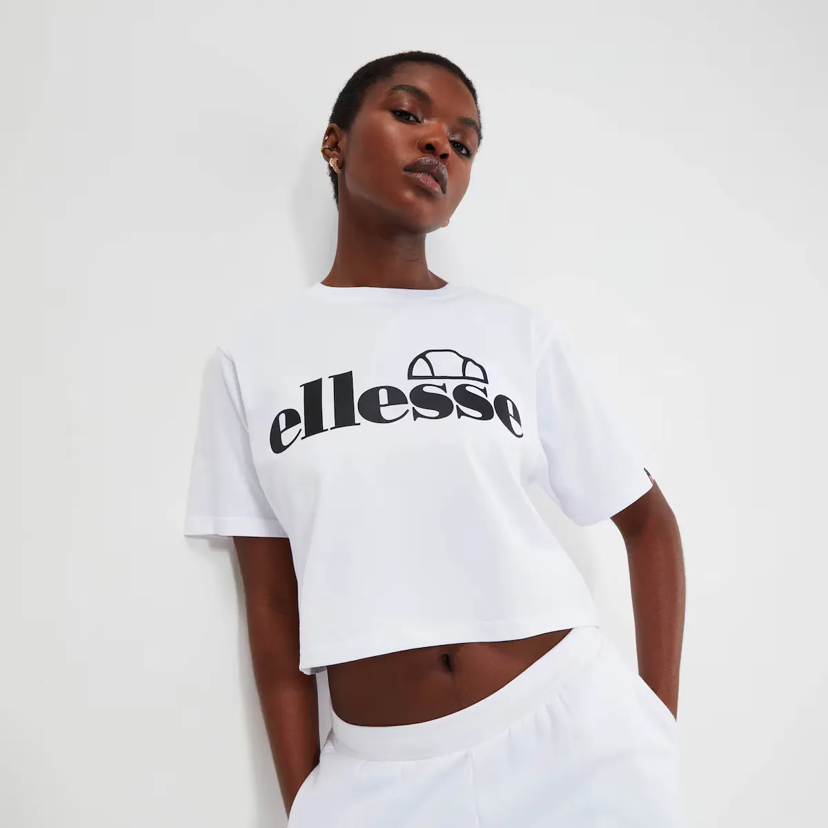 

Женская укороченная футболка Ellese Silo Ellesse, белый