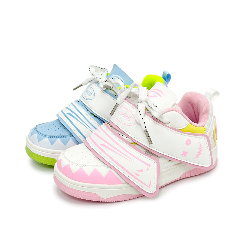 

Кроссовки Quantity LIANGHUO Skateboarding Shoes Women's Low-top Mismatched, цвет Mismatched