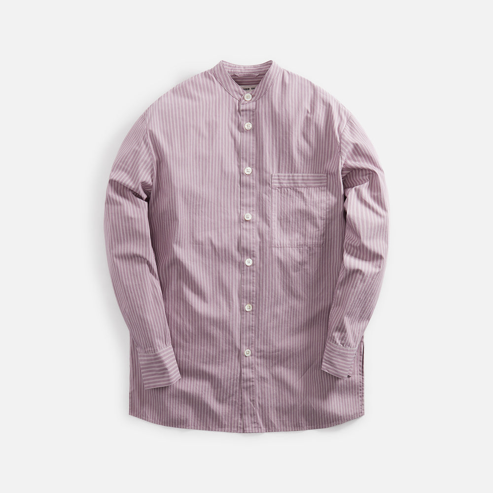 

Рубашка Tekla Sleeping Shirt, цвет Mauve Stripes