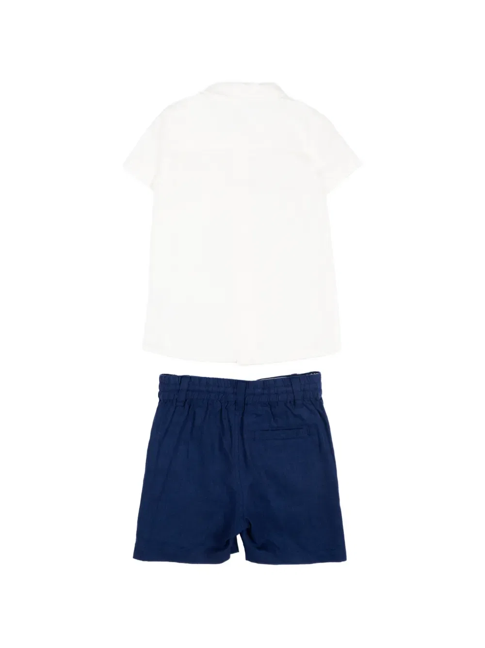 Детская одежда с логотипом (комплект из двух предметов) Trussardi Junior, белый — фото 2