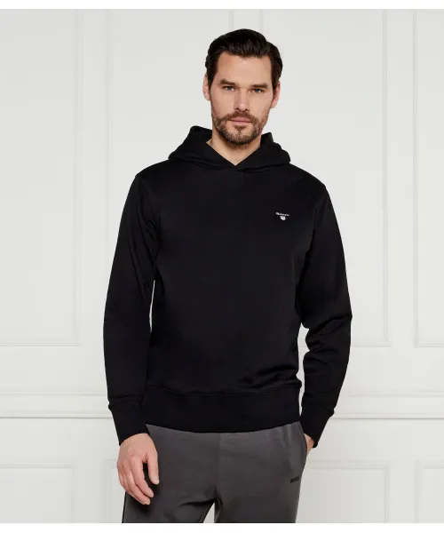 

Оригинальная толстовка Shield Regular fit Gant, черный