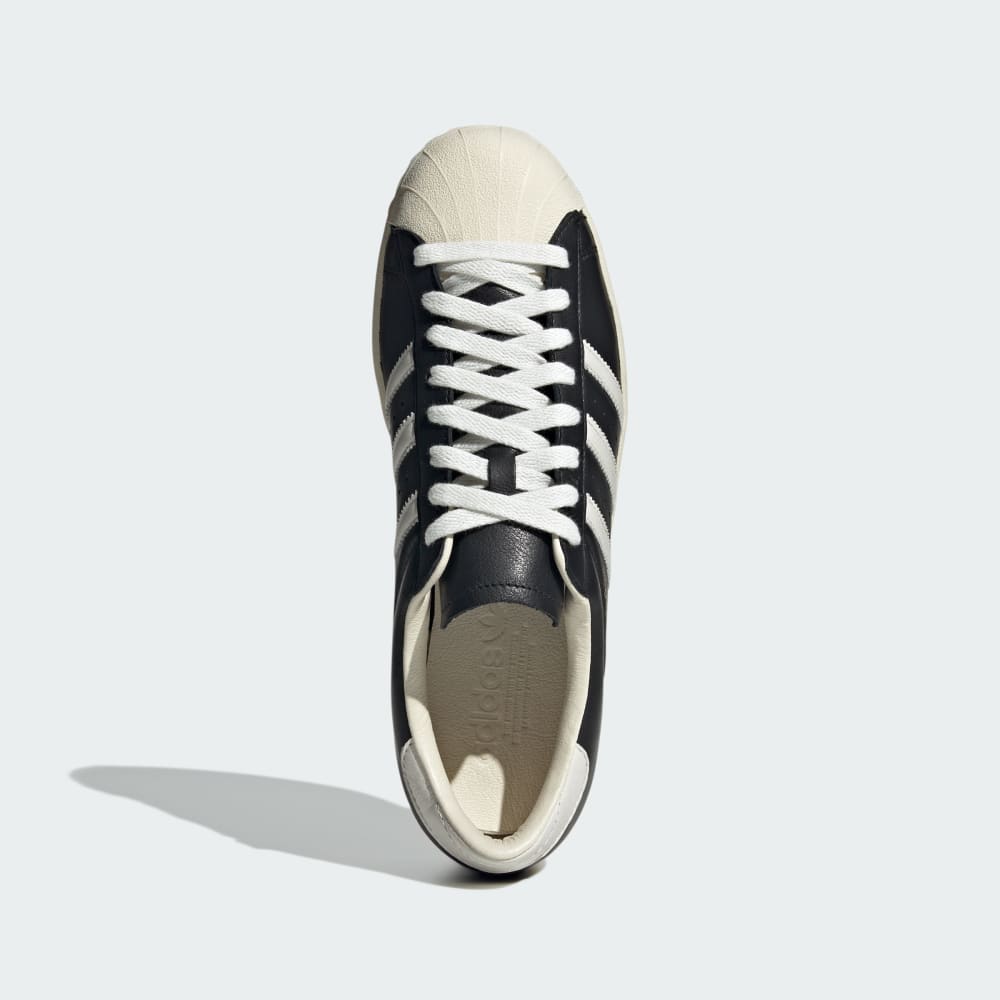 Кроссовки Adidas Superstar Vintage Shoes, цвет Core Black/Core White/Cream White — фото 2