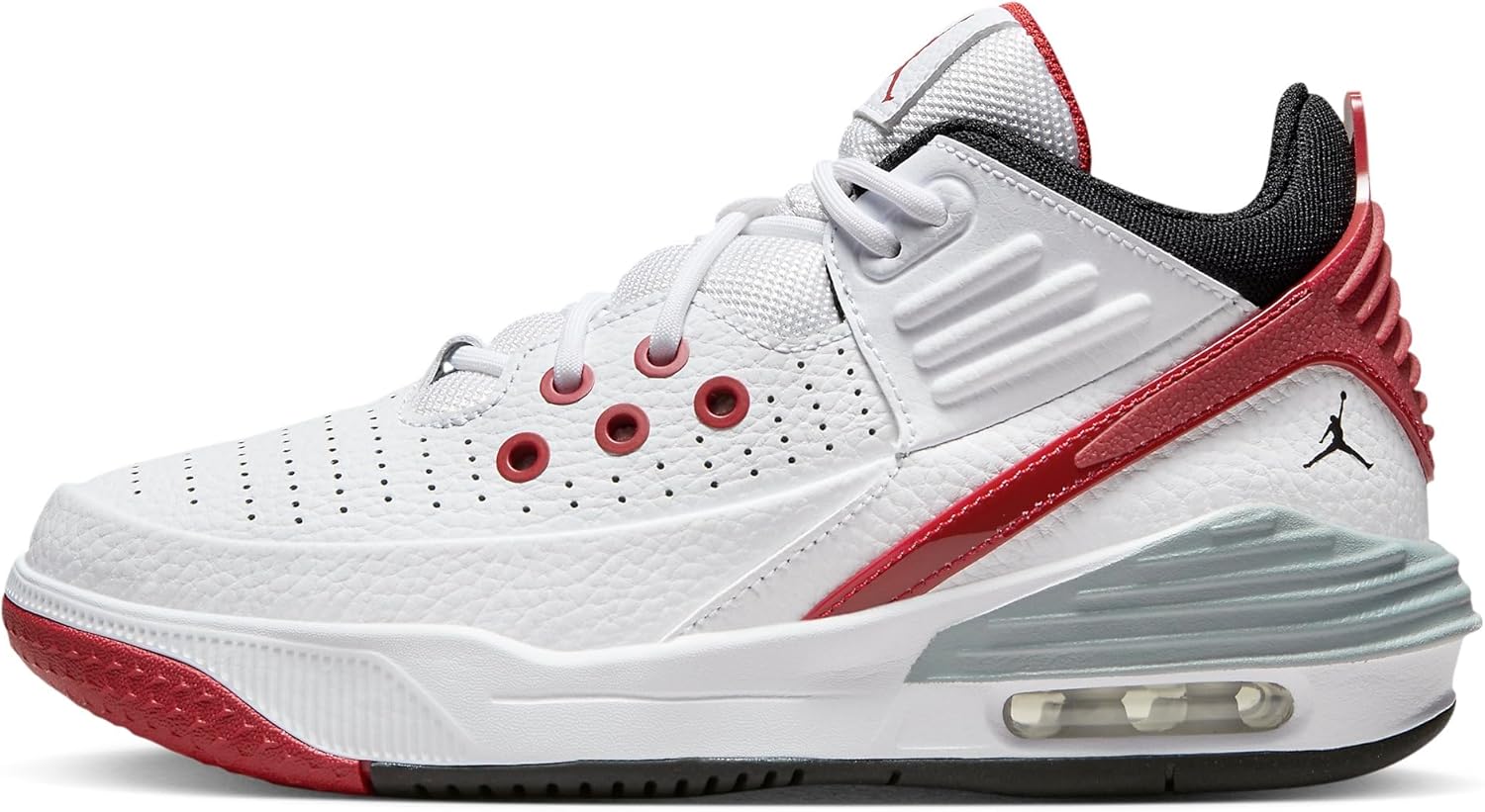 

Jordan Max Aura 5 Детские кроссовки для больших детей (DZ4352-101, белый/красный/серый/черный) Nike