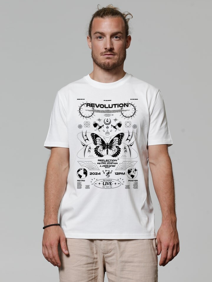 

Футболка wat Apparel T-Shirt Revolution, белый