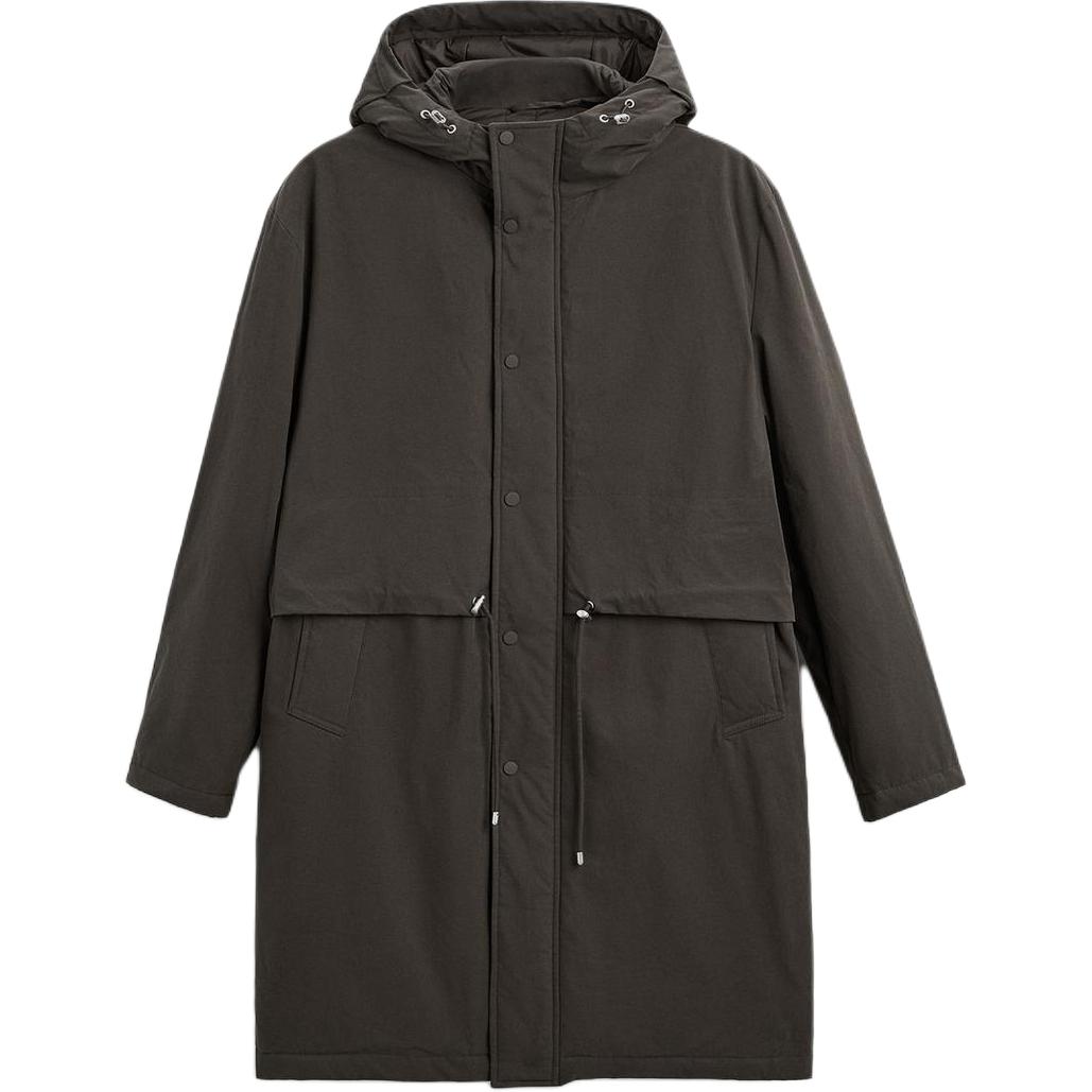 

Парка мужская коричневая ZARA, Коричневый, Парка мужская коричневая ZARA