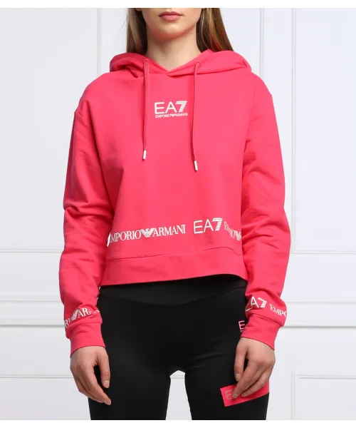 

Толстовка Regular fit Ea7, розовый