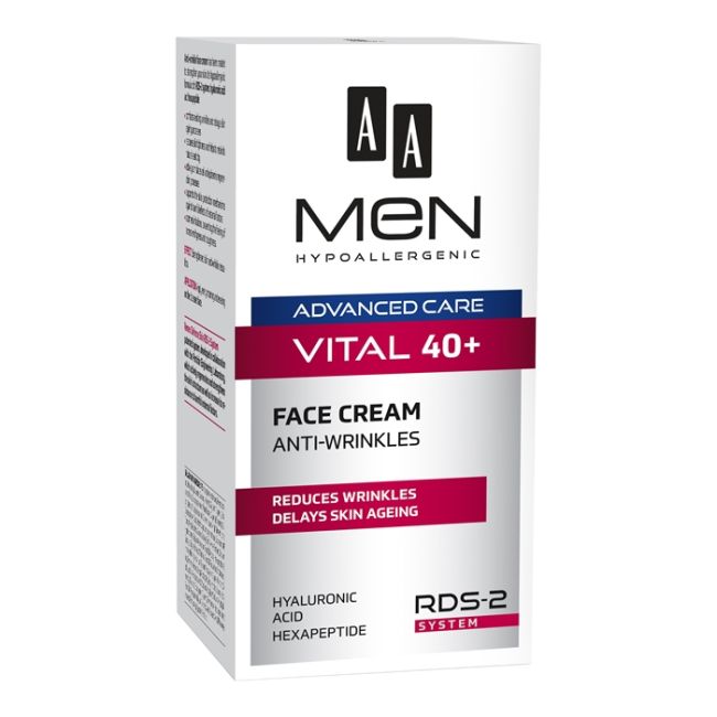 

Крем для лица Aa men vital 40+, 50 мл