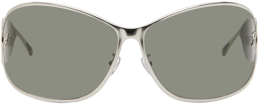 

Солнцезащитные очки с оправой Blumarine, Silver