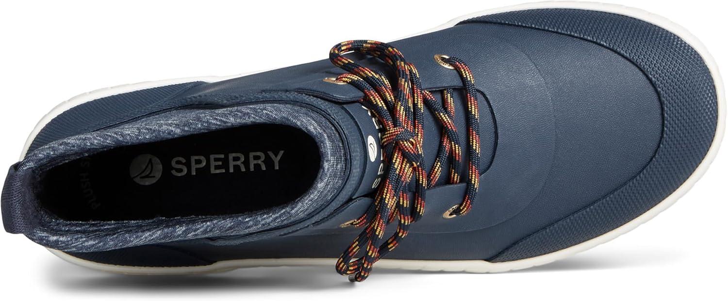 Мужские дождевые ботинки Sperry Torrent с шнуровкой, Navy Rubber — фото 2