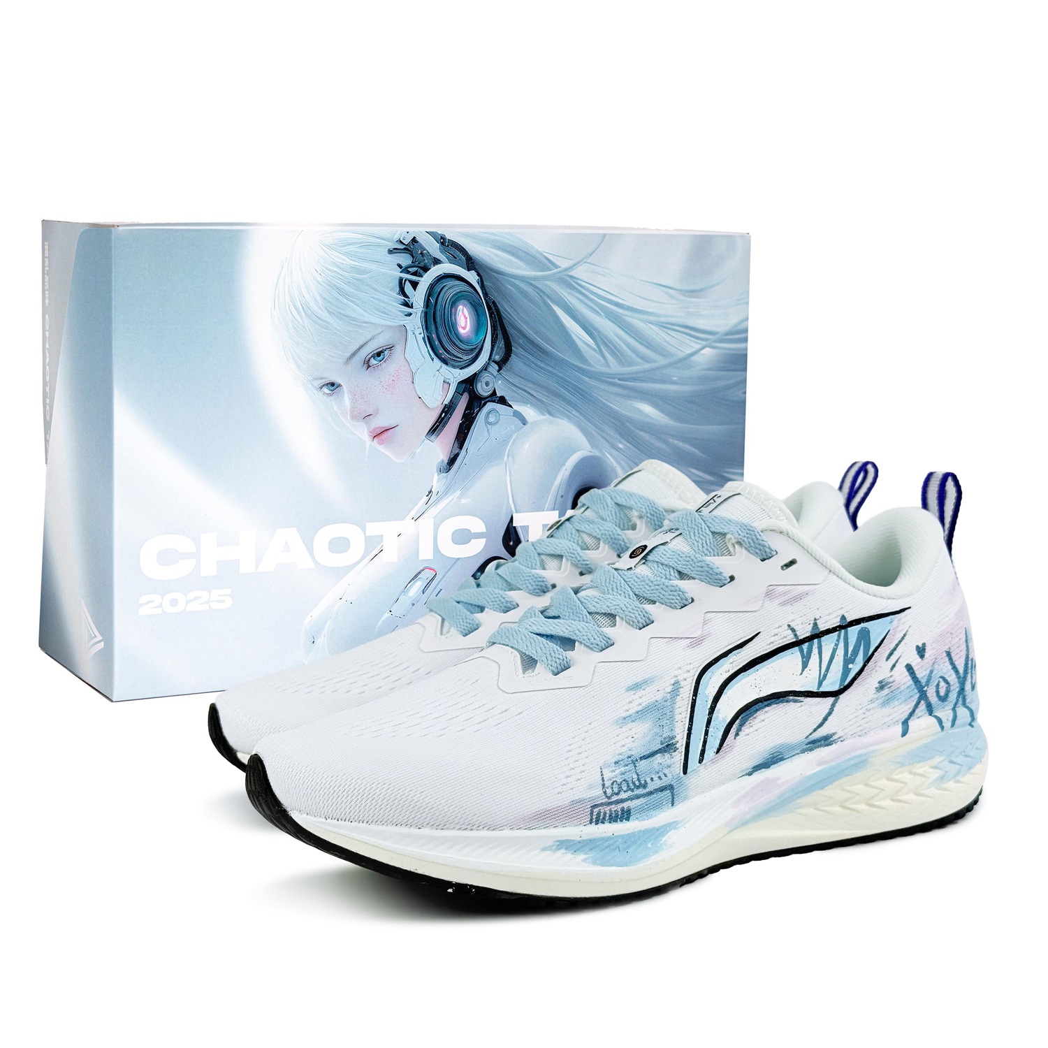 

LINING Кроссовки Red Hare 6 с амортизацией, противоскользящие, износостойкие, низкие, повседневные, для бега, мужские