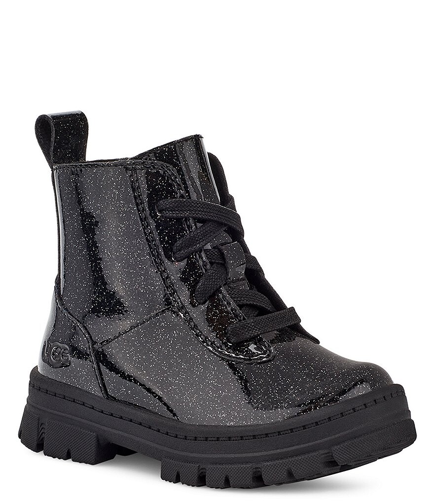 

UGG Ботинки Ashton с блестками на шнуровке для девочек (для младенцев), черный