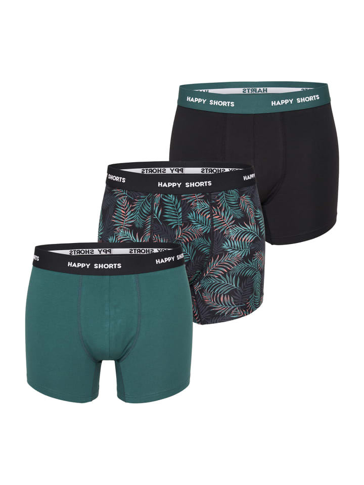 

Трусы боксеры Happy Shorts, цвет leaves