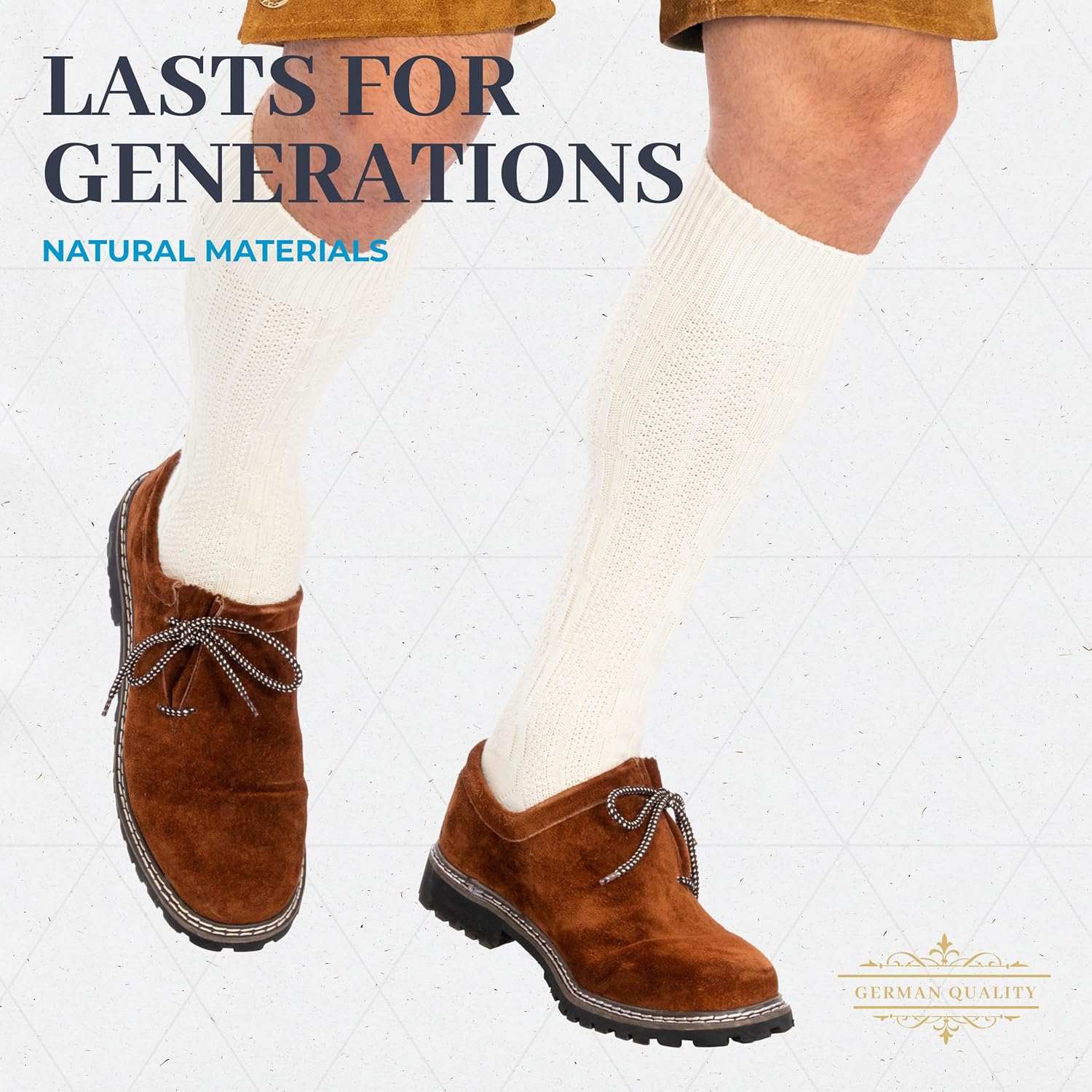 Ботинки Bavaria Trachten Lederhosen Haferl, натуральная кожа, темно-коричневый цвет — фото 2