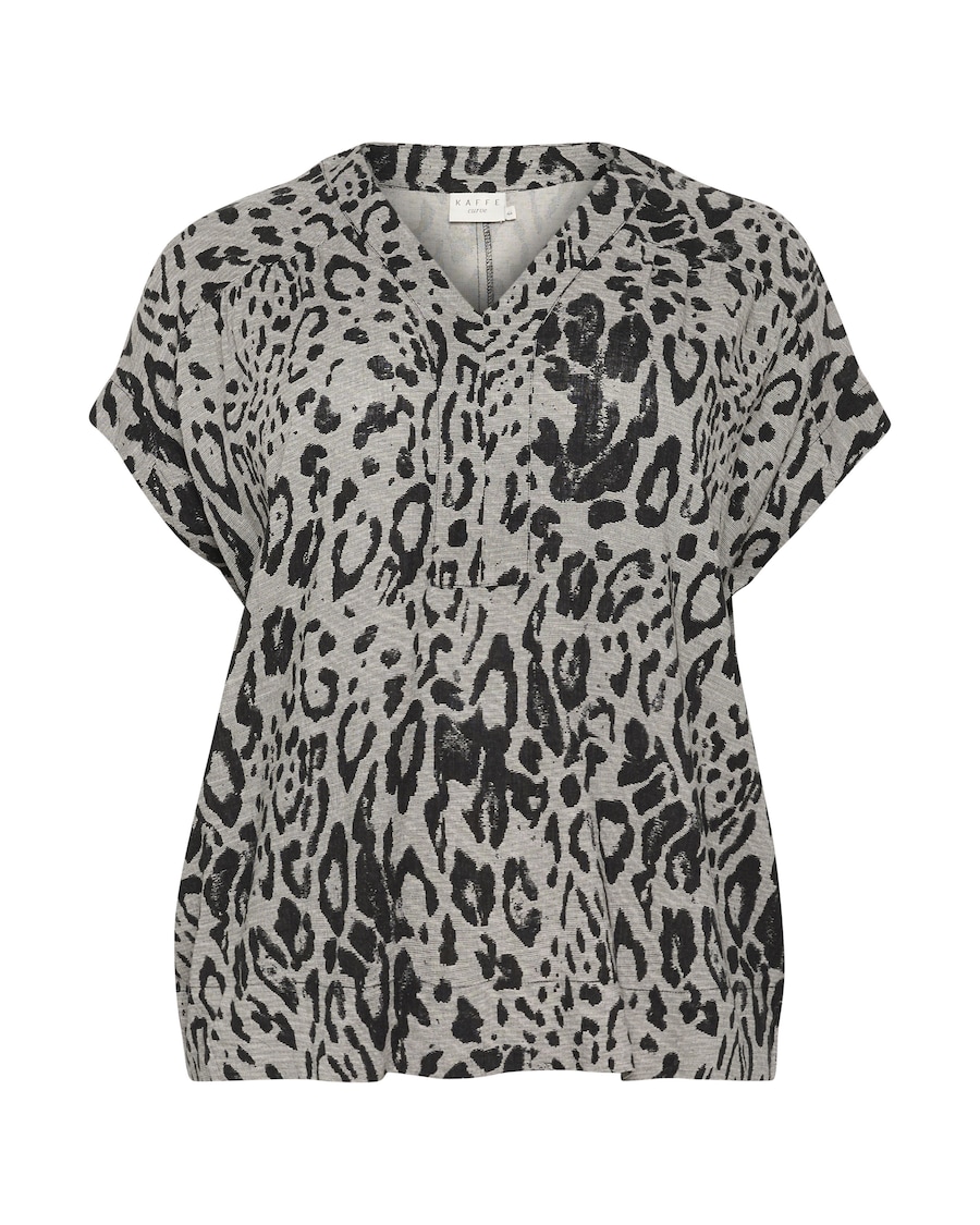 

Блуза KAFFE CURVE Mille, серый