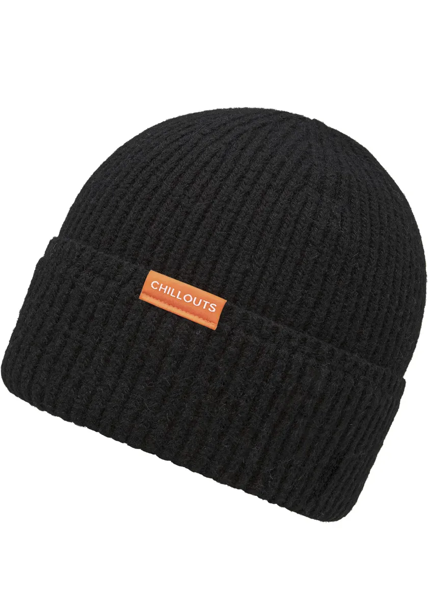 

Вязаная шапка для чиллаута "Matty Hat" с высоким содержанием хлопка Chillouts, черный