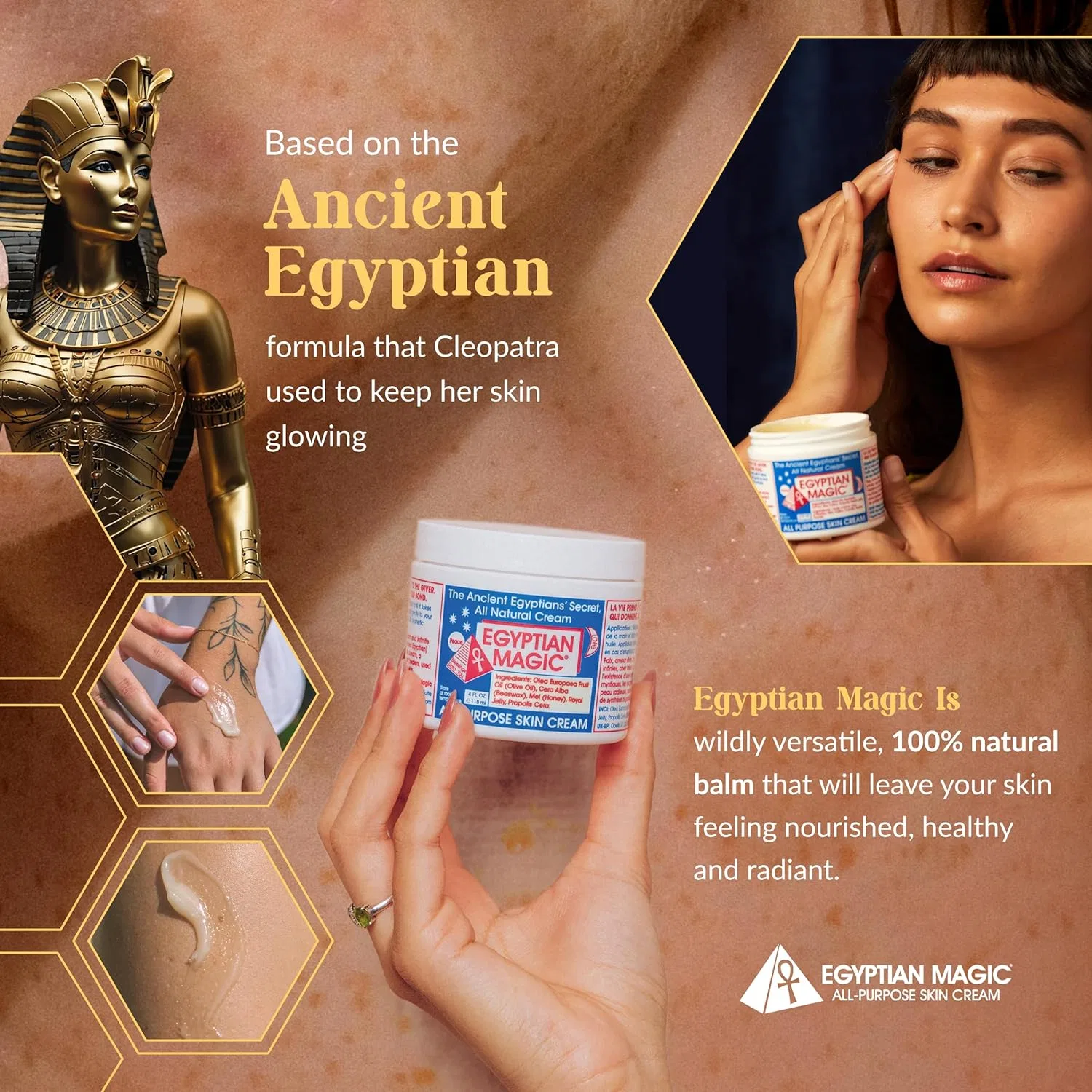 Крем для лица Egyptian Magic — Универсальный Cream, 118 мл — фото 2