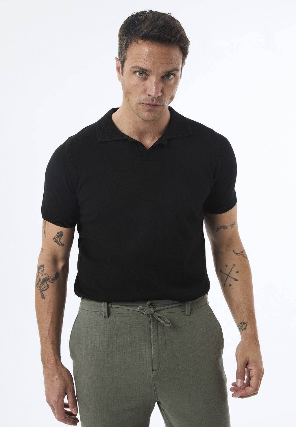 

Рубашка поло SHORT SLEEVE Felix Hardy, черный