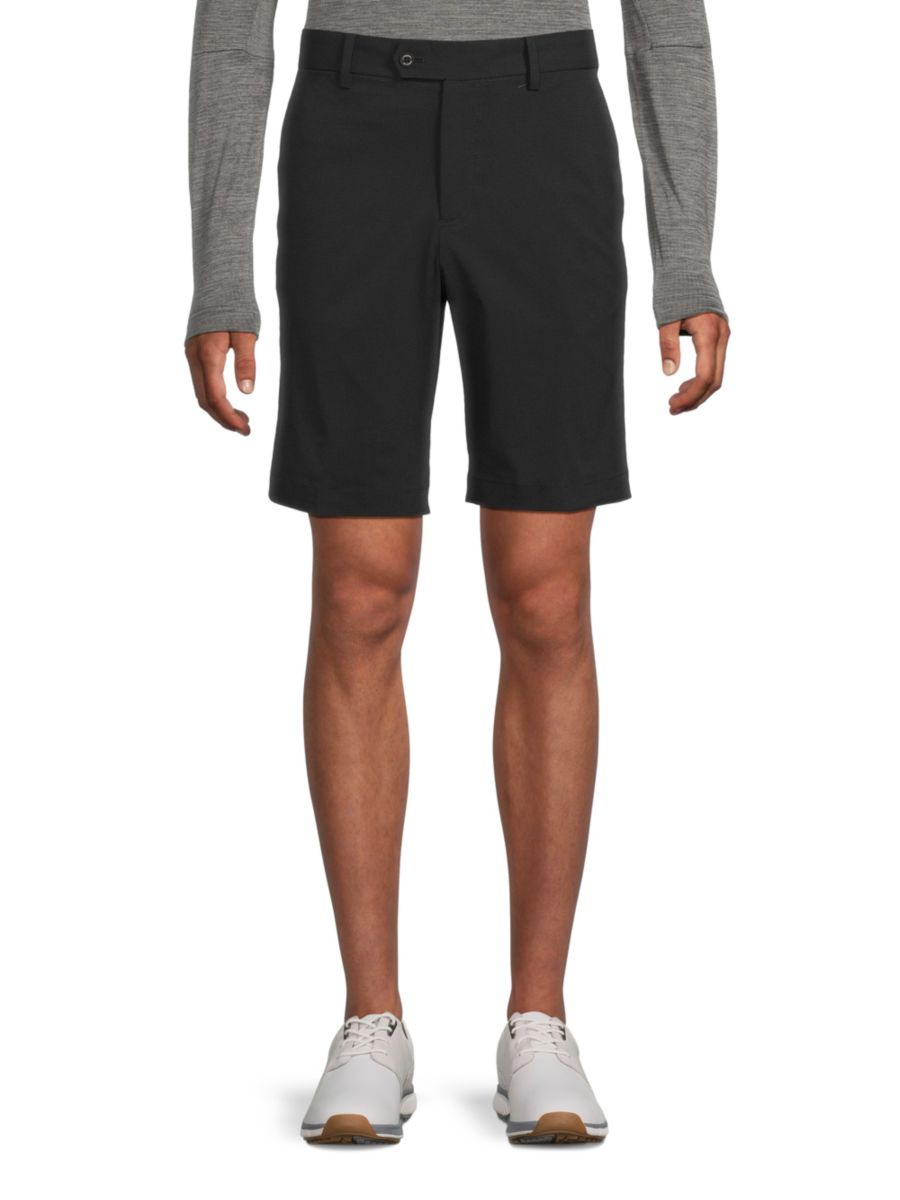 

Шорты с плоским передом J.Lindeberg, черный