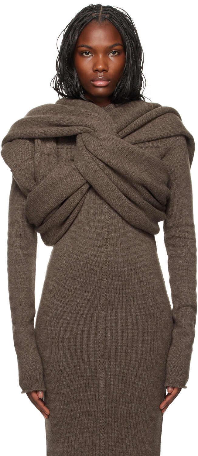 

Серый топ Porterville Triple Donut Rick Owens