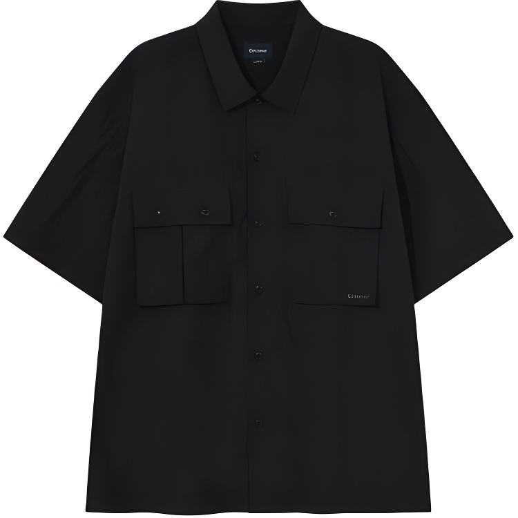 

COVERNAT Рубашка унисекс черная