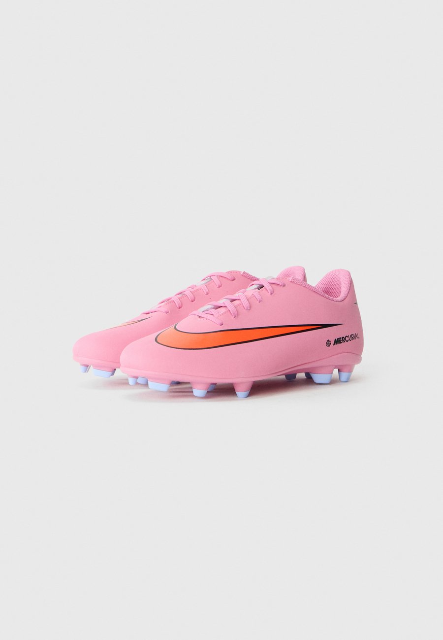 Кроссовки Nike Performance MERCURIAL VAPOR 16 CLUB FG/MG, Magic Flamingo/Black/Total Crimson/Apricot — фото 2