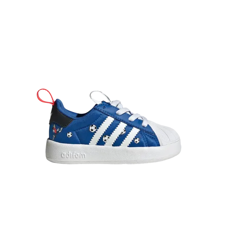 Детские кроссовки Disney x Adidas Adifom Superstar 360 'Blue Cloud White Lucid Red'