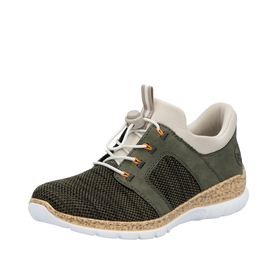Классические балетки Rieker N42G4, цвет Khaki/Olive