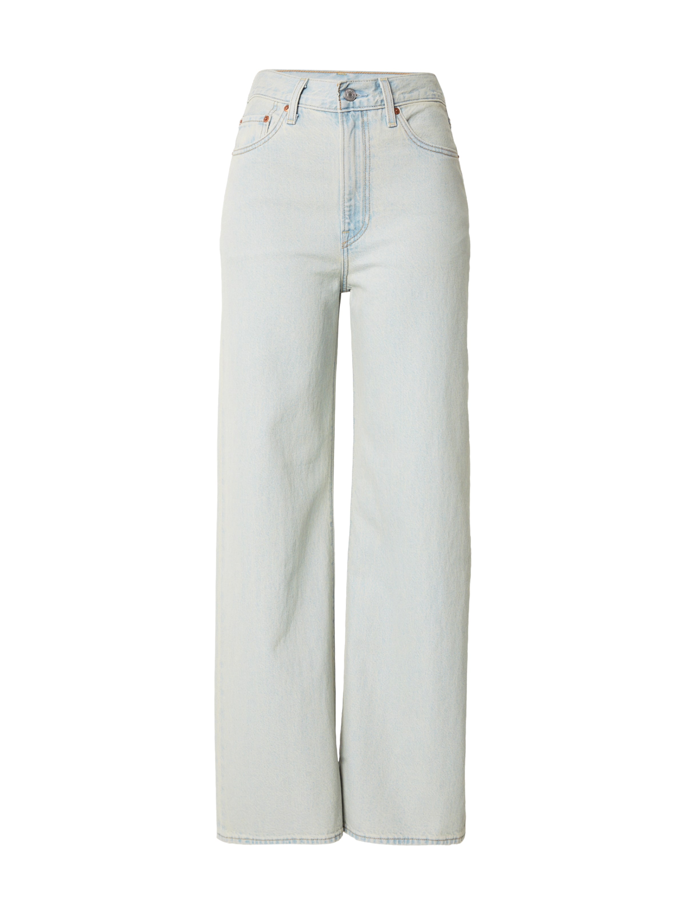 

LEVI'S Джинсы с широкими штанинами 'Ribcage Wide Leg Jeans' в светло-голубом цвете