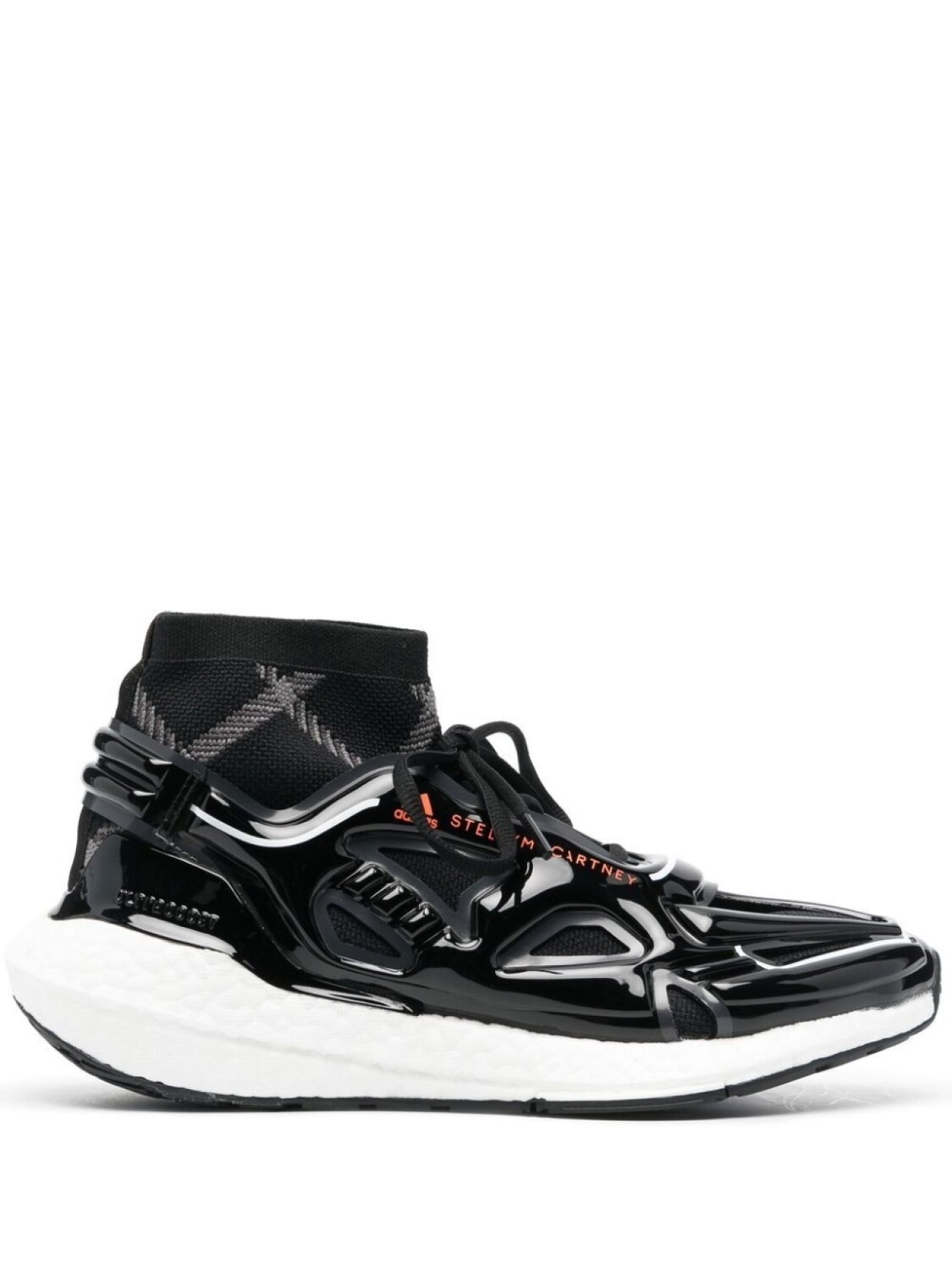 

Высокие кроссовки Ultraboost 22 Elevated Adidas by Stella McCartney, черный