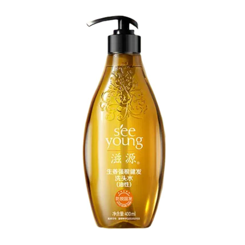

Безсиликоновый шампунь с имбирем для предотвращения выпадения волос контроль жирности ароматный цветочный имбирный запах 535мл SEE YOUNG