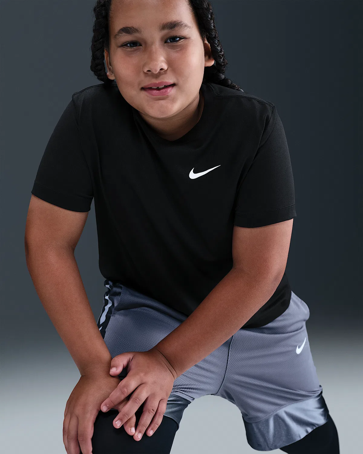 Детская футболка Nike Legend Dri-FIT для тренировок, Black — фото 3