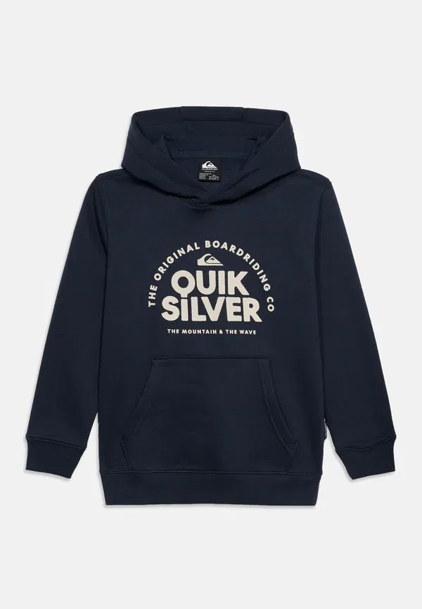 Толстовка с капюшоном Quiksilver Fundamental Rid, цвет полное затмение — фото 3