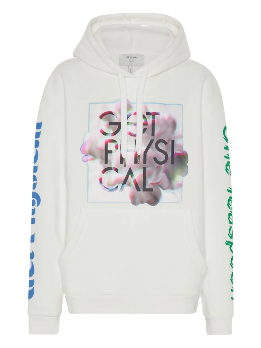 

Худи с принтом "Get Physical" One Teaspoon, белый