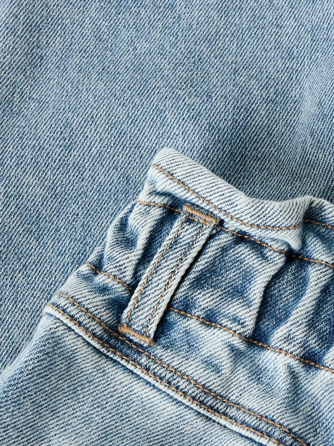 Свободные джинсы NMFDarlee Lil Atelier, светлый синий — фото 4