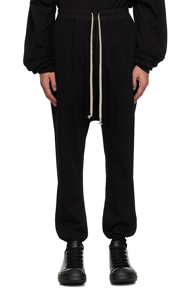 

Голливудские спортивные штаны на шнурке Rick Owens Drkshdw, черный