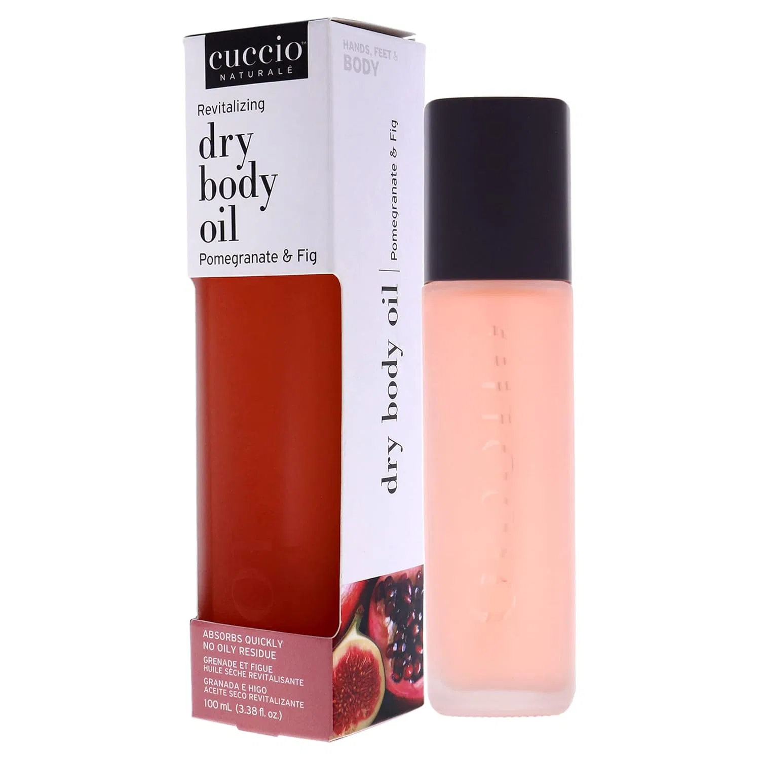 Сухое масло для тела Revitalizing Dry Body Oil Гранат и Инжир от Cuccio Naturale 10 мл Cuccio — фото 4