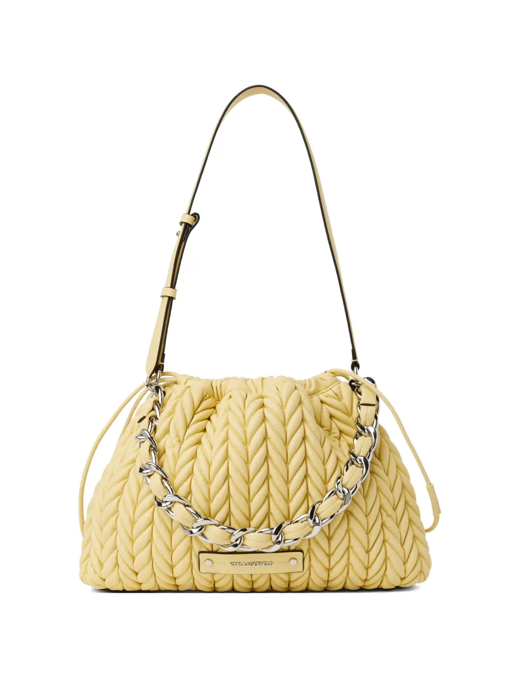 

Сумка на плечо K/Weave среднего размера Karl Lagerfeld, желтый