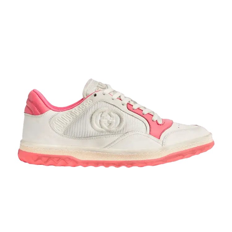 Кроссовки Gucci Wmns MAC80 Sneaker Off-White Pink, белый