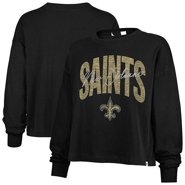 

Женская футболка с длинным рукавом '47 black New Orleans Saints Muse Sydney 47 Brand, Черный, Женская футболка с длинным рукавом '47 black New Orleans Saints Muse Sydney 47 Brand