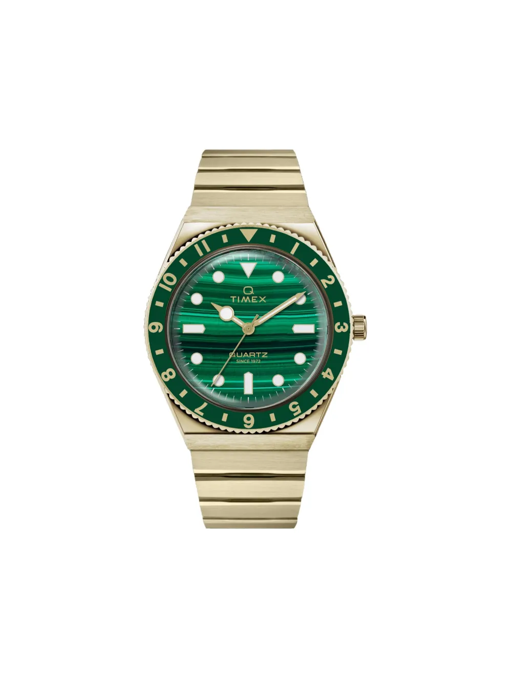 

Наручные часы Q Timex 36 мм, золотой