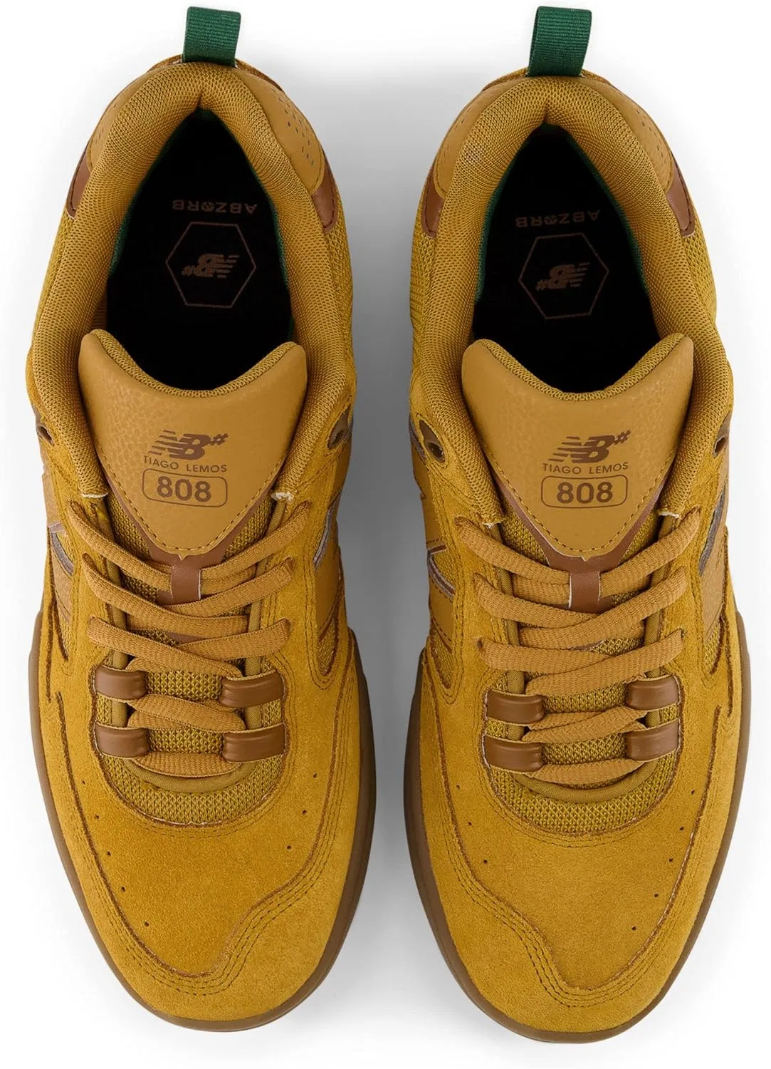 Кроссовки мужские New Balance 808 Tiago Lemos, Wheat/Gum — фото 4
