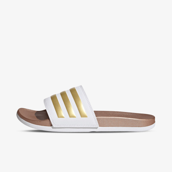 

Комфортные тапочки Adilette Adidas, белый