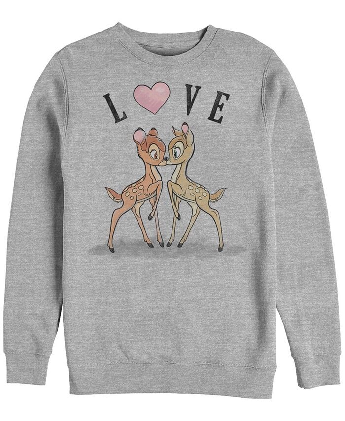 

Мужская футболка с длинным рукавом Bambi Love Fifth Sun, серый